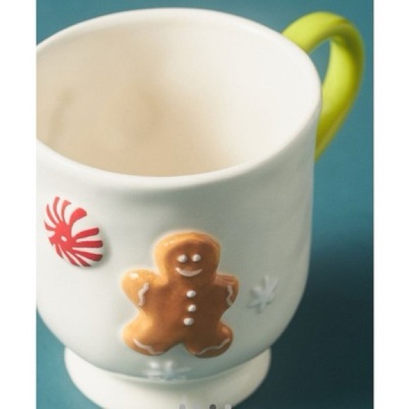 ❤️ANTHROPOLOGIE Holiday Mug | NWT - Picture 3 of 6